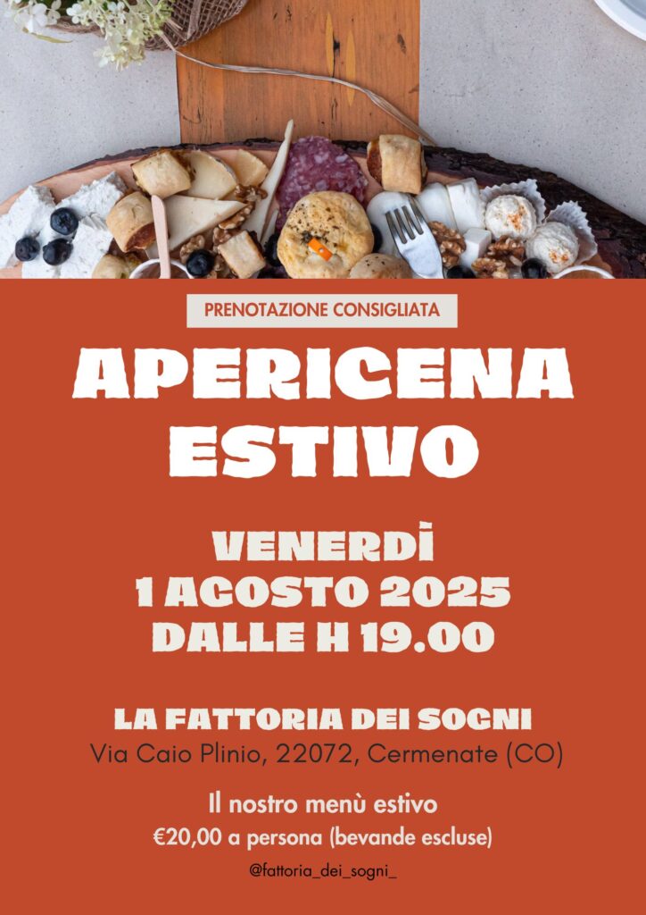 Apericena 1 agosto 2025 - La Fattoria dei Sogni (1)