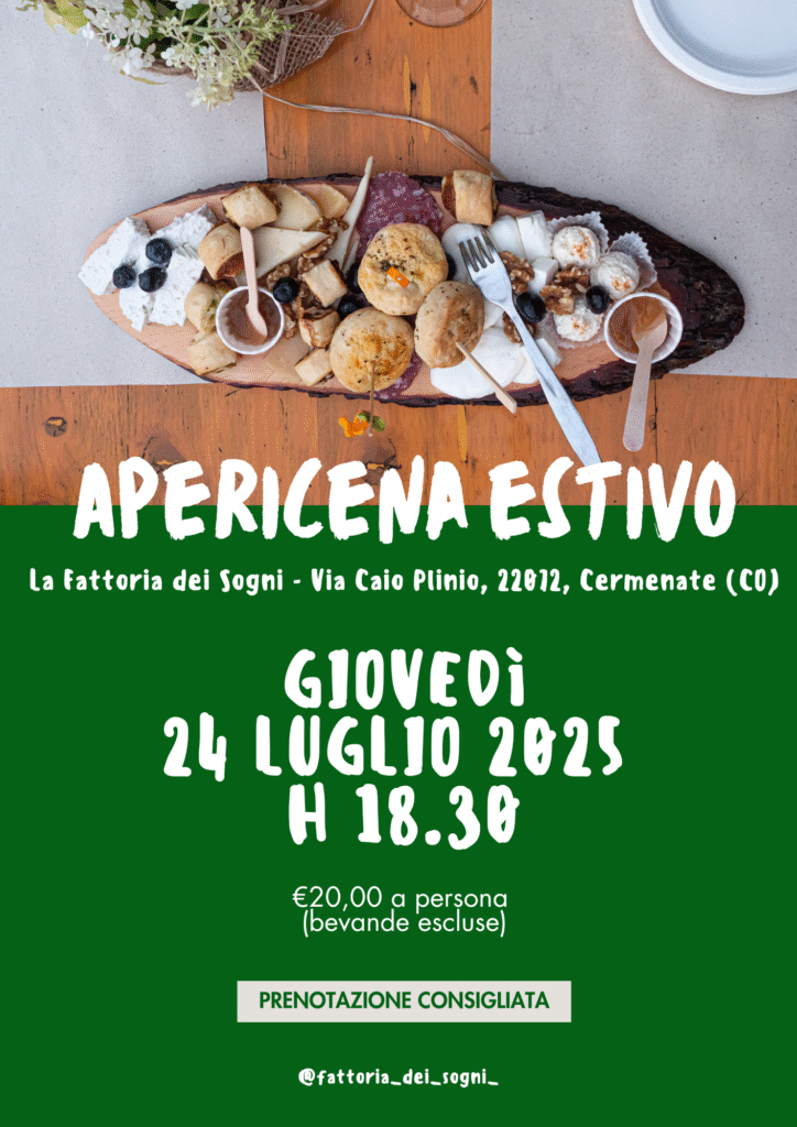 Apericena estivo La Fattoria dei Sogni (2)